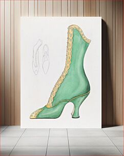 Πίνακας, Woman's Shoe (ca.1936) by Nancy Crimi