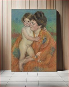 Πίνακας, Woman with baby (ca.1902) by Mary Cassatt