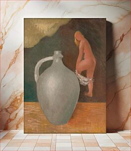 Πίνακας, Woman with jar by Mikuláš Galanda
