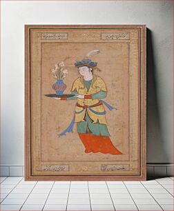 Πίνακας, Woman with Vase of Lilies