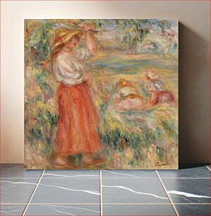 Πίνακας, Women in the Fields (Femmes aux champs) by Pierre Auguste Renoir