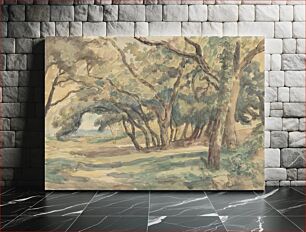 Πίνακας, Wooded Glade near St. Tropez