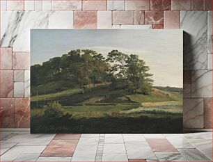 Πίνακας, Wooded hills in Sørupvang by Johan Thomas Lundbye