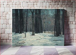 Πίνακας, Woods in Winter, John F. Carlson