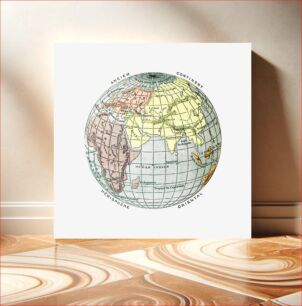 Πίνακας, World atlas from The Practical Teaching of Geography. Atlas, Maps, Texts and Questionnaires... Elementary Course (1878)