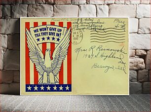 Πίνακας, World War II Patriotic cover