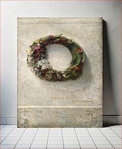 Πίνακας, Wreath of Flowers, John La Farge