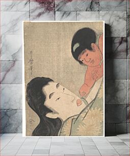 Πίνακας, Yamauba and Kintoki by Utamaro Kitagawa (1754–1806)