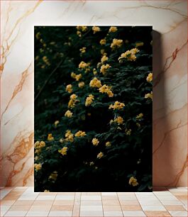 Πίνακας, Yellow Flowers in Bloom Κίτρινα λουλούδια στην άνθιση