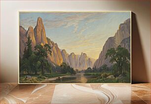 Πίνακας, Yosemite Valley, looking west