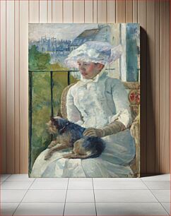 Πίνακας, Young Girl at a Window (1883–1884) by Mary Cassatt