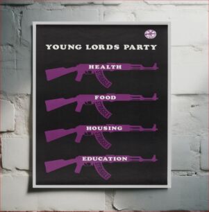 Πίνακας, Young Lords Party: Health, Food, Housing, Education, National Museum of African American History and Culture