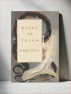 Πίνακας, Young's Night Thoughts, Page 43, "Night the Third, Narcissa."