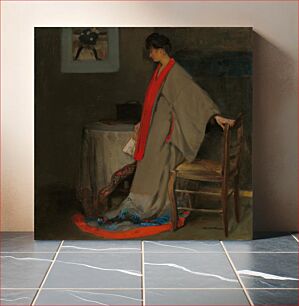 Πίνακας, Young Woman in Kimono (ca. 1901) by Alfred H. Maurer