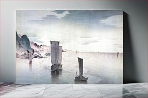 Πίνακας, Yūgure no hansen (1900–1915) by Ohara Koson