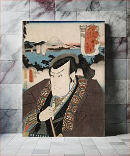 Πίνακας, Yui: Ichikawa Danzō V in the Role of Minbunosuke by Utagawa Kunisada