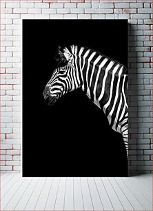 Πίνακας, Zebra in Black and White Zebra in Black and White