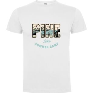 Pine Lake Summer Tshirt σε χρώμα Λευκό Small