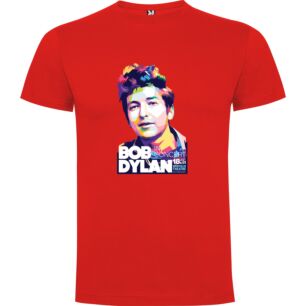 Pink Bob Dylan Psychedelia Tshirt