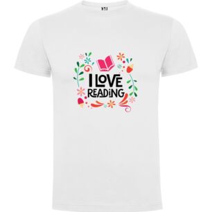 Pink Love Reading Header Tshirt σε χρώμα Λευκό 9-10 ετών