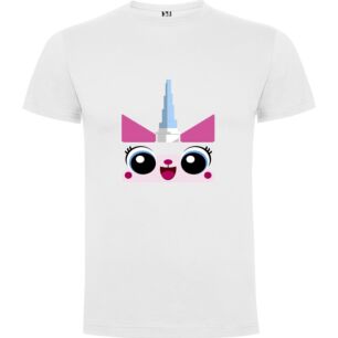 Pink-Nosed Cat Building Tshirt σε χρώμα Λευκό 3-4 ετών
