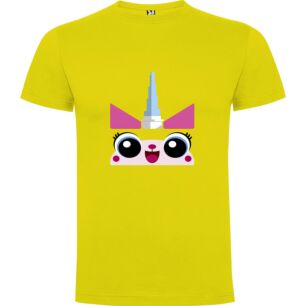 Pink-Nosed Cat Building Tshirt