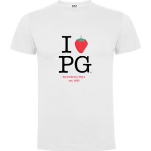Pink POG Strawberry Production Tshirt σε χρώμα Λευκό 9-10 ετών