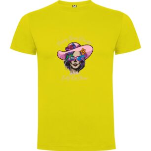 Pink Sassy Rock Lady Tshirt σε χρώμα Κίτρινο 11-12 ετών
