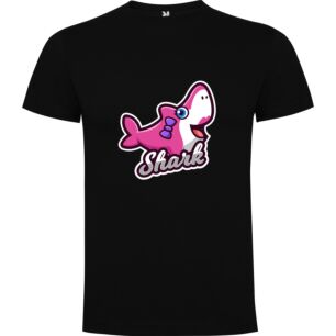 Pink Shark Mascot Design Tshirt