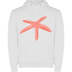 Pink Stellar Icon Φούτερ με κουκούλα σε χρώμα Λευκό XXLarge