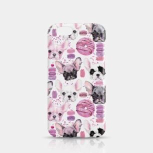 Abstract Flower Slim iPhone 6/6S Case-Pink