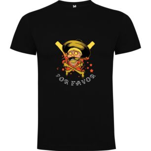 Pirate Bat Skull Tshirt