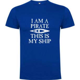 Pirate Captain's Ship Tshirt