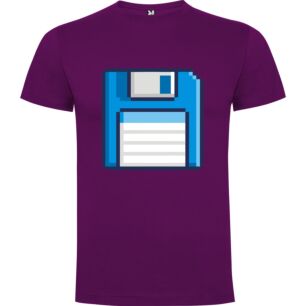 Pixel Floppy Icon Tshirt