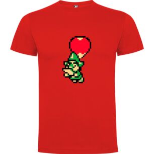 Pixel Persona's Red Item Tshirt