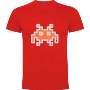 Pixel Red Object Game Tshirt