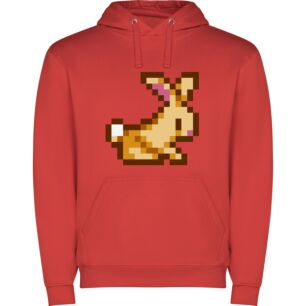 Pixel Safari: Giraffe & Bunny Φούτερ με κουκούλα