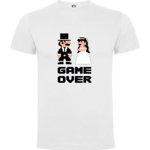 Pixel Wedding Adventure Tshirt σε χρώμα Λευκό Large