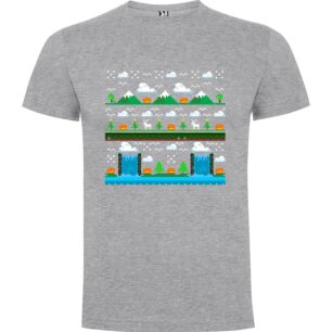 Pixel Winter Wonderland Tshirt