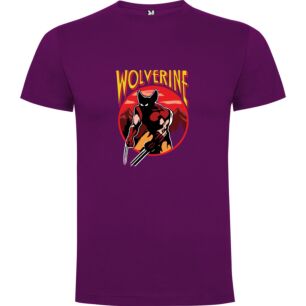 Pixel-Wolverine: Dark Portrait Tshirt
