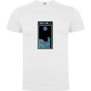 Pixelwave Tetris Groove Tshirt σε χρώμα Λευκό 9-10 ετών