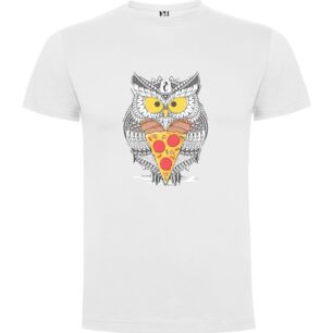 Pizza-Feathered Owl Tshirt