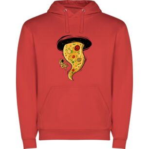 Pizza Hat Cosmos Φούτερ με κουκούλα