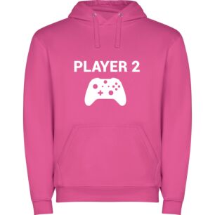 Player 2's Avatar Controller Φούτερ με κουκούλα σε χρώμα Φούξια 9-10 ετών