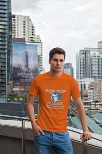 Pop Pop Shark Tshirt