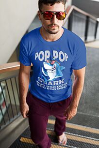 Pop Pop Shark Tshirt