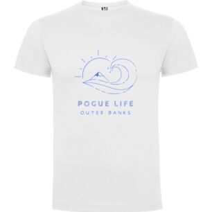 Poque Life Logo Art Tshirt σε χρώμα Λευκό 11-12 ετών