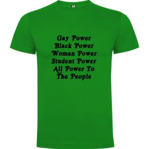 Power to the Pink Tshirt σε χρώμα Πράσινο 7-8 ετών