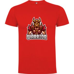 Powerful Warrior Mascot Tshirt