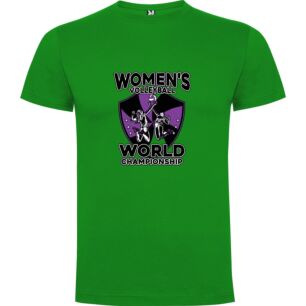 Powerful Women Spike Globally Tshirt